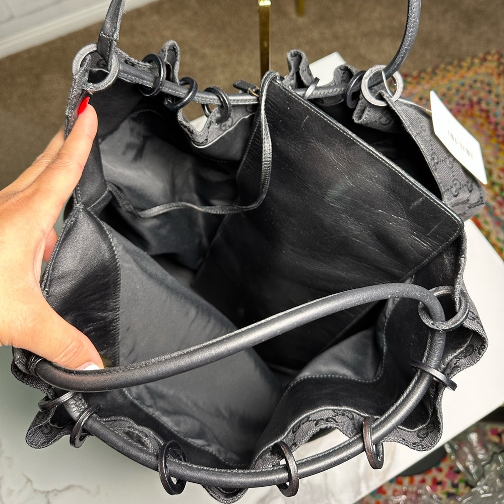 Gucci Canvas Bucket Bag - Picture 11 of 11
